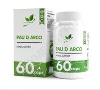 Natural Supp Pau D Arco 500мг (кора муравьиного дерева) 60 caps, шт., арт. 3007024