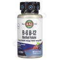 Kal B6 B12 MethylFolate ActivMelt 60 ct Mixed Berry, шт., арт. 2607102