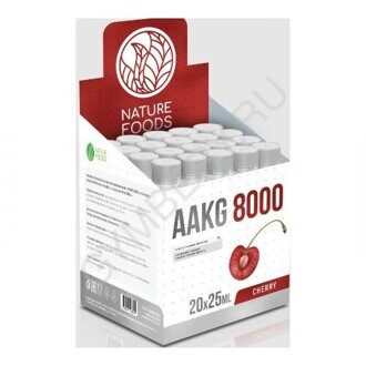 Nature Foods AAKG 8000 25ml amp (Вишня), шт., арт. 2602034